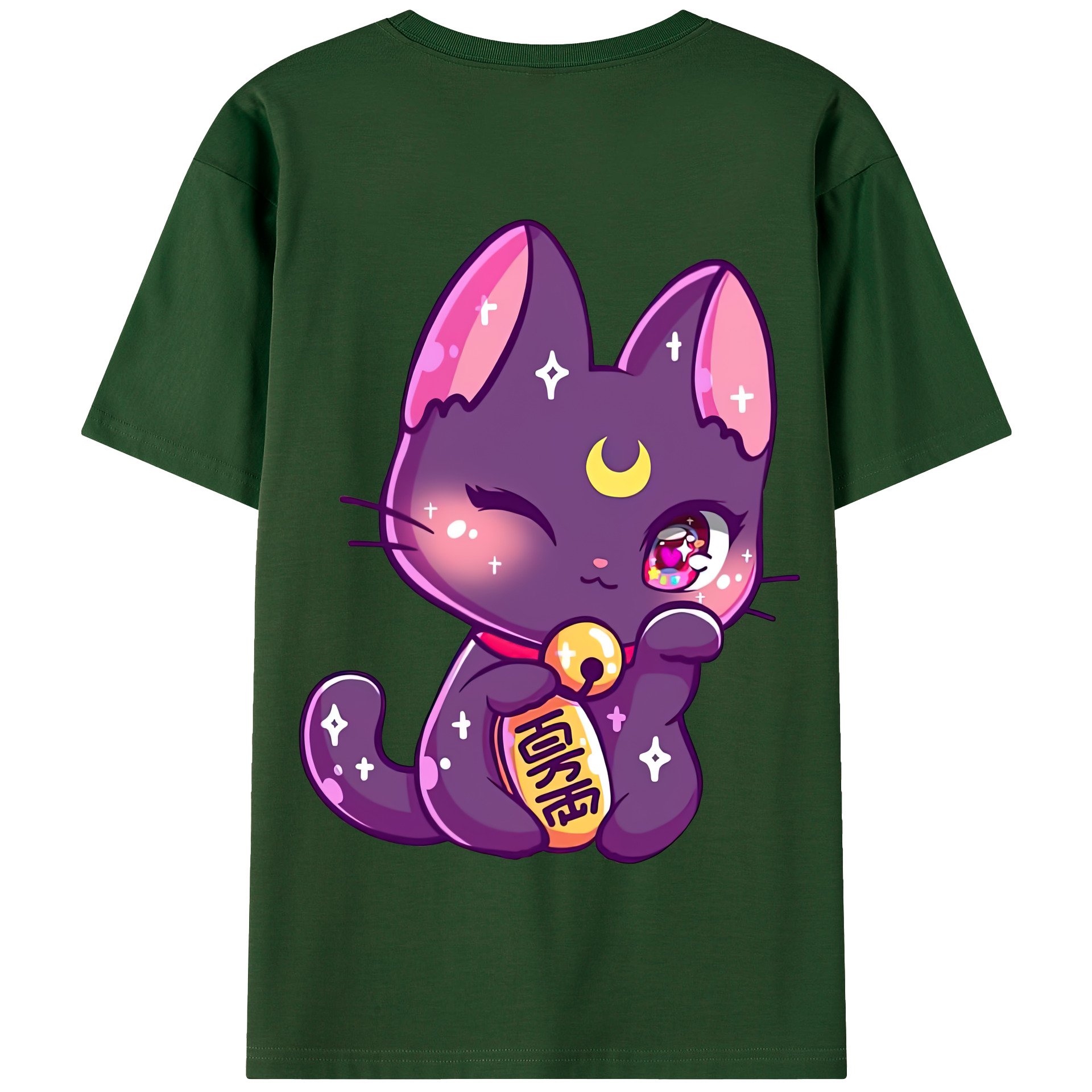 （画像用） 美少女戦士セーラームーン Sailor Moon 綿100％半袖Tシャツ（背面プリント）